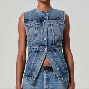 CITIZENS OF HUMANITY Idalene Denim Vest S